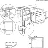 Компактна фурна с готвене на пара AEG KSK998290M